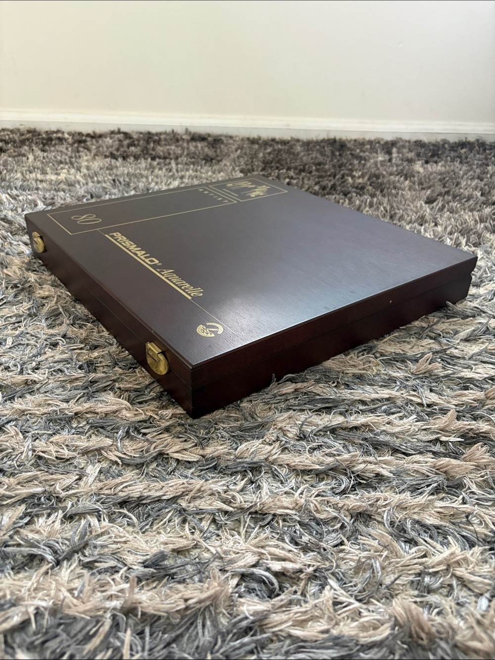 Caran d’Ache Prismalo Aquarelle 80 Colored Pencils Luxury Wooden Box Set - Picture 10 of 16